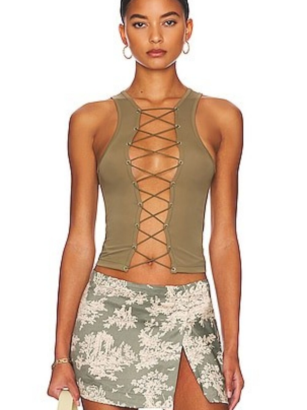 Miaou Mystic Olive Top